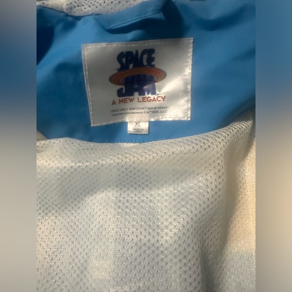 Members Only | Space Jam A New Legacy Tune Squad Team Windbreaker Loony Tunes XL - Picture 16 of 16